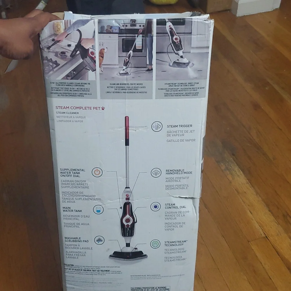 NEW🔥🔥🔥Hoover Steam Complete 10-1 All Purpose Cleaner Whole Home Pet Cleaner.